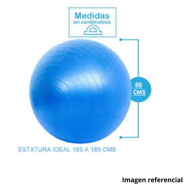 BALÓN 65 cm Ø AZUL
