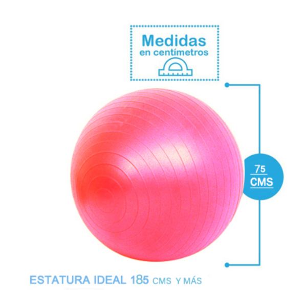 BALÓN 75 cm Ø ROJO